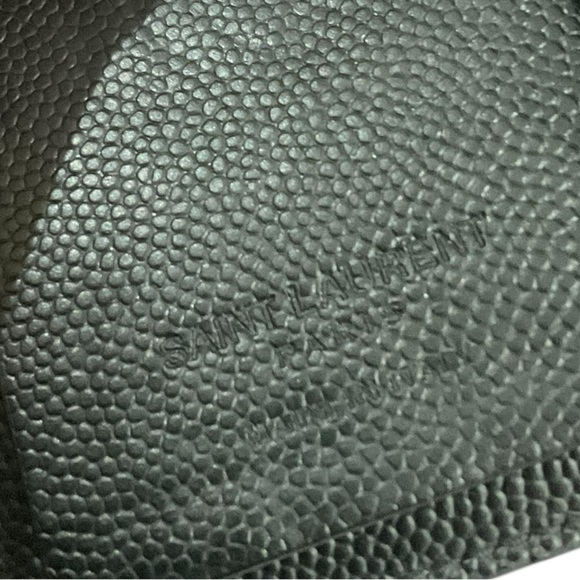 Saint Laurent Black Leather Key Case - Picture 7 of 12